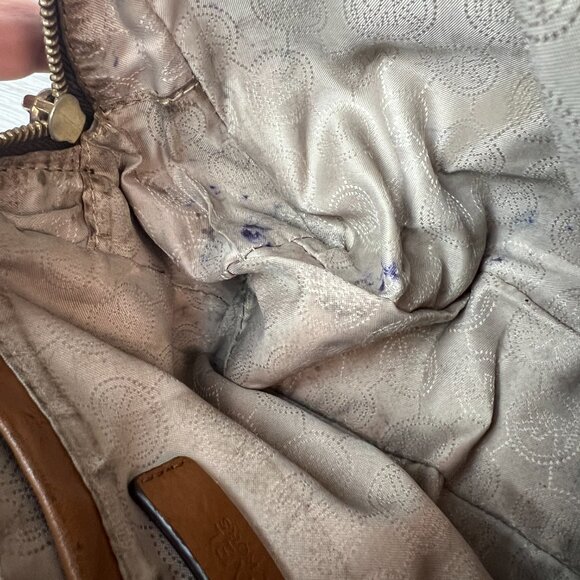 Michael Kors Jet Set Travel XS Duffle Bag Chocolate Brown MK - Picture 8 of 9